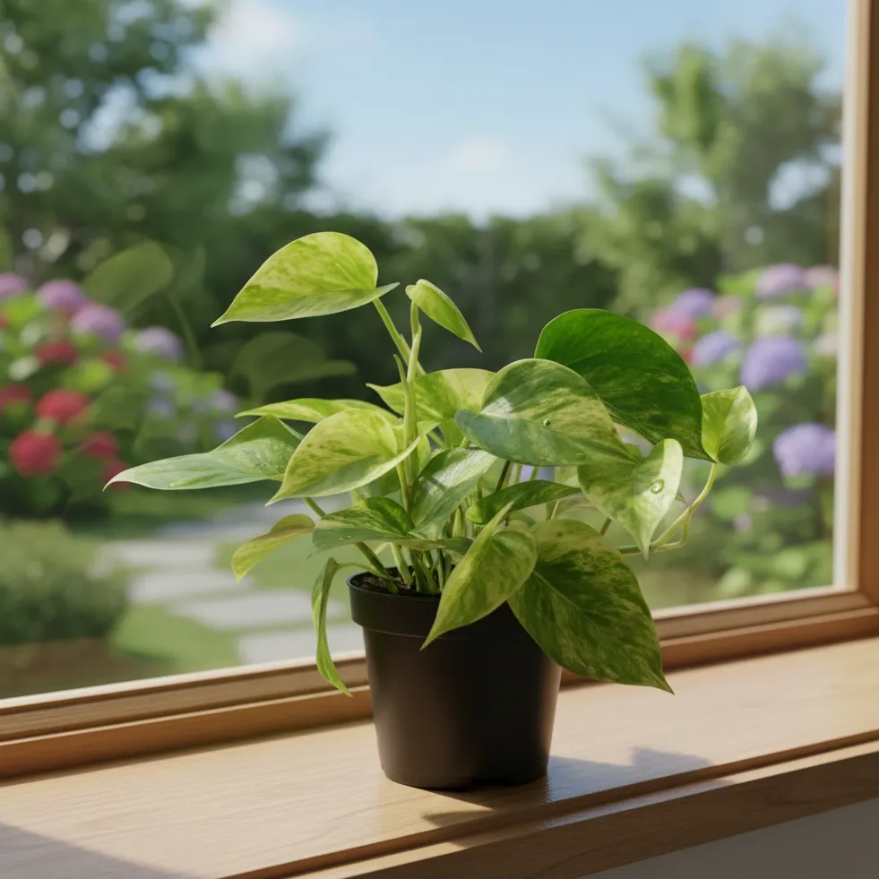 Epipremnum Marble Queen" 12cm"